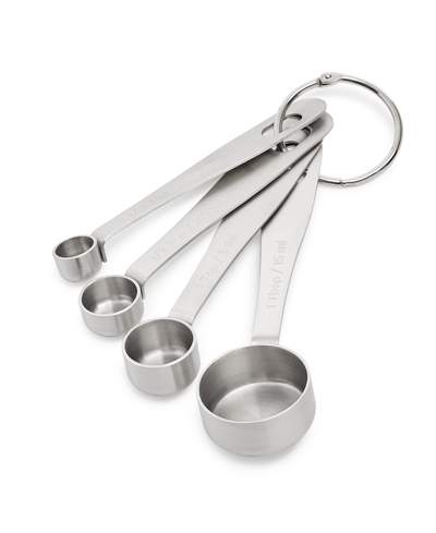 The Cellar 4-piece Stainless Steel Measuring Spoons Set