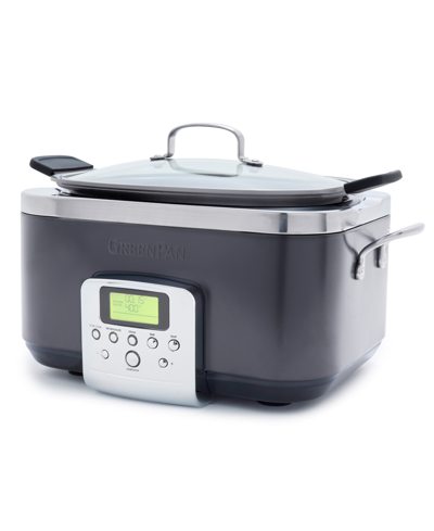 Greenpan Elite 18.9" Slow Cooker In Graphite