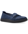 Clarks Women's Breeze Sol Slip-on Flats In Navy