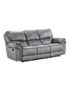 FURNITURE OF AMERICA BISHOP 89" FABRIC MANUAL RECLINER SOFA