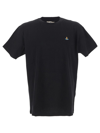 Vivienne Westwood Classic Logo T Shirt Navy In Black