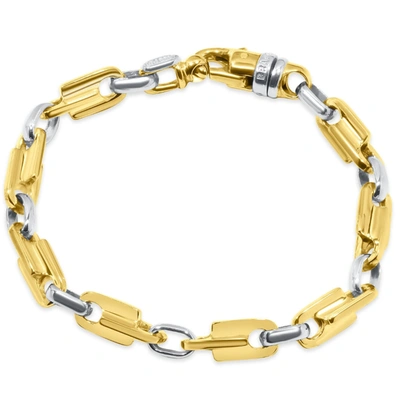 Pompeii3 Men's Link 14k Gold (47gram) Or Platinum (75gram) 7mm Bracelet 8.5"