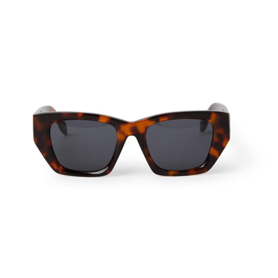 Palm Angels Hinkley Square Frame Sunglasses In Marrone