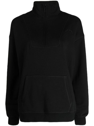 The Upside Cotton Fleece Jacket In Black