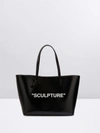 OFF-WHITE OFF-WHITE DAY OFF LEATHER TOTE BAG