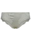 Dolce & Gabbana White Silk Blend Briefs In White