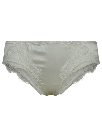 Dolce & Gabbana White Silk Blend Briefs