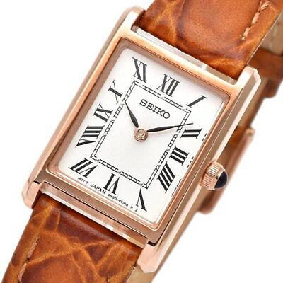 Pre-owned Seiko Selection Nano・universe Collaboration Sseh006 White Women Watch In Box