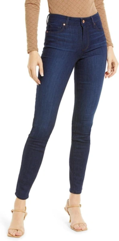 Pre-owned Paige Women's Hoxton Ultra Skinny Pull On High Rise In Amorous