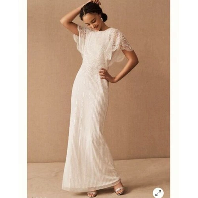 Pre-owned Bhldn Bonheur Dress- Size 0and 2 In White