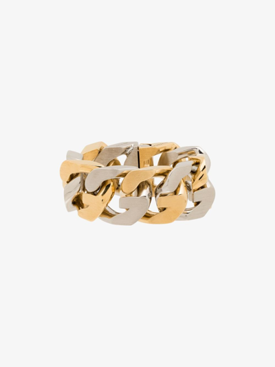 Givenchy Gold And Silver Tone Chain Bracelet