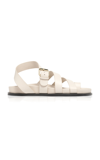 A.emery Lyon Leather Sandals In White