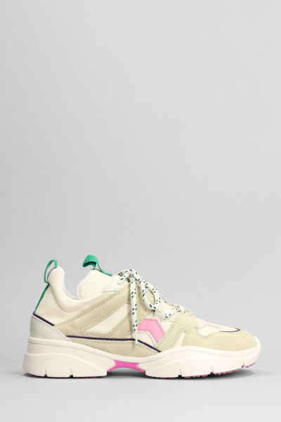 Isabel Marant Kindsay Trainers In Beige Suede