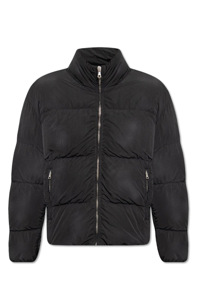 Palm Angels Cloudy Wash Down Jacket In Black