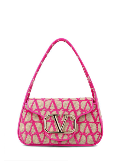 Valentino Garavani Valentino Vlogo Signature Foldover Top Tote Bag In Multi