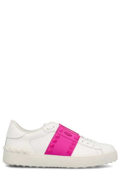 Valentino Garavani Rockstud Untitled Low-top Sneakers In Multi-colored