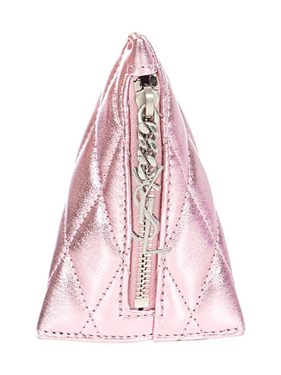 Saint Laurent Saint Lauren Berlingo Zip In Pink