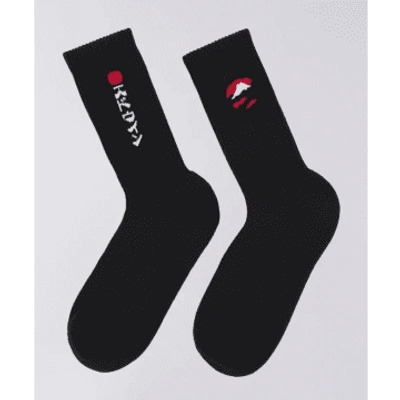 Edwin Black Kamifuji Socks