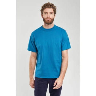 Armor-lux Bleu Glacial 70990 Heritage T Shirt In Blue