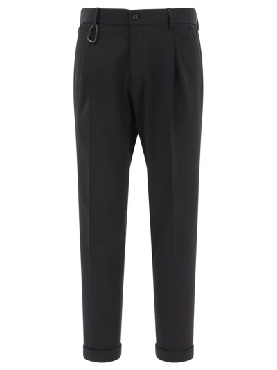 Briglia 1949 "lyon" Tailored Pants In Black
