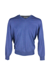 Brunello Cucinelli Wool And Cashmere Sweater In Blue