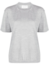 Armarium Mélange Wool-blend T-shirt In Grey