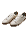 Brunello Cucinelli Leather Low-top Sneakers In Beige