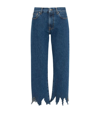 JW ANDERSON JW ANDERSON CROPPED FLARED JEANS
