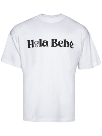 BLUE SKY INN HOLA BEBÉ ORGANIC-COTTON T-SHIRT