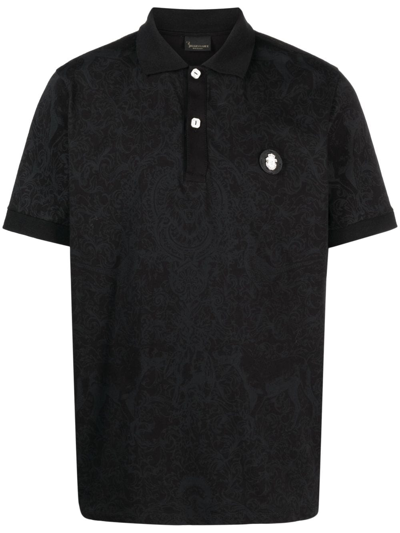 Billionaire Piquet Polo衫 In Black