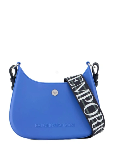 Emporio Armani Gummy Bag Gummy Bag Hobo Bag In Bluette/navy
