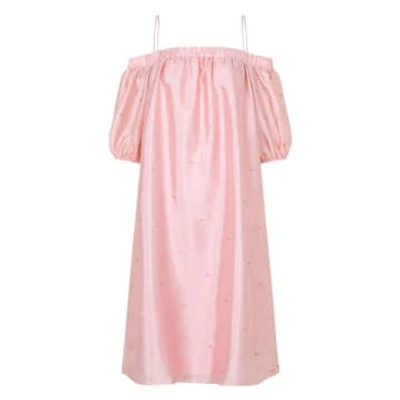 Stine Goya Portia Dress In Rose_quartz