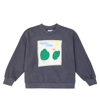 Jellymallow Way Home Cotton Jersey Sweatshirt In Blue