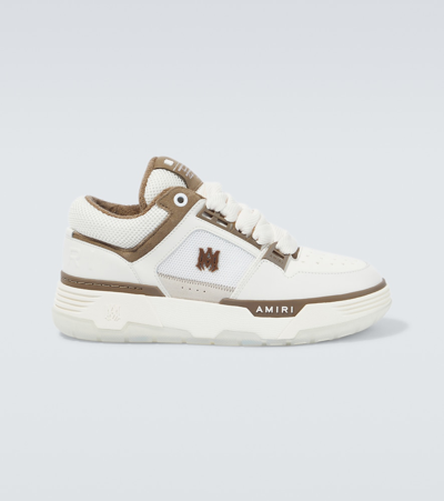 Amiri Ma-1 Panelled Sneakers In White