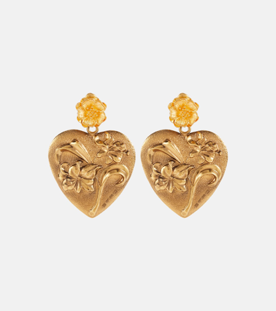 Etro Drop Earrings In Gold