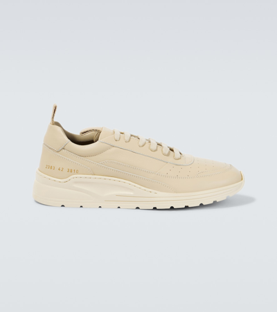 Common Projects Track 90 Arctile Sneakers In Beige