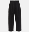 THE ROW RUFOS COTTON AND WOOL WIDE-LEG PANTS