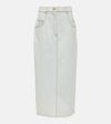 NINA RICCI DENIM MAXI SKIRT