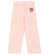 MOSCHINO TEDDY BEAR CABLE-KNIT PANTS