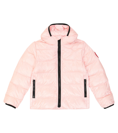 Canada Goose Kids' Crofton Down Jacket In Pink
