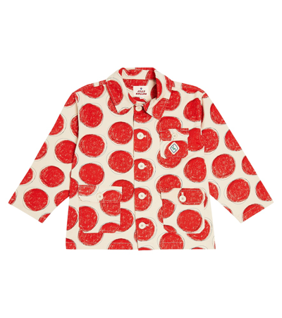 Jellymallow Kids' Red Dot Cotton Jacket