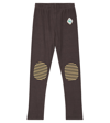 Jellymallow Cotton-blend Jersey Leggings In Grey