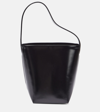 The Row N/s Park Small Leather Tote Bag In Black