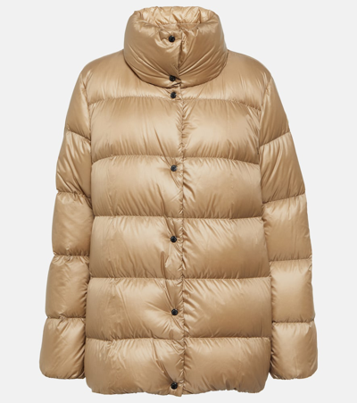 Moncler Cochevis Down Jacket In Brown