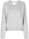 ARMARIUM V-NECK RECYCLED CASHMERE JUMPER