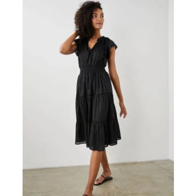 Rails Clothing Black Lace Amellia Dress