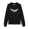 ZADIG & VOLTAIRE UPPER PEACE & LOVE SWEATSHIRT