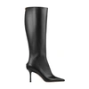 Jimmy Choo Agathe Knee Boot 85 In Black