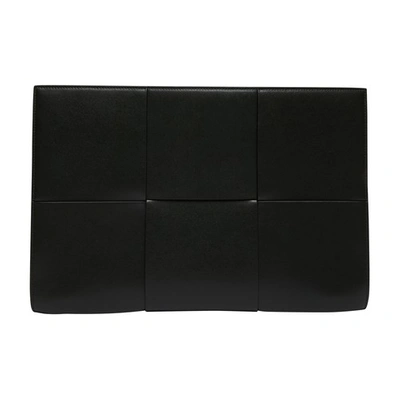 Bottega Veneta Clutch In Dark_moss_silver