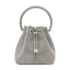 Jimmy Choo Bon Bon Bracelet Bag In Silver